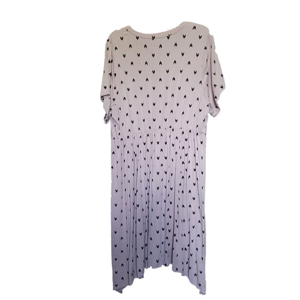 Torrid Blush High-Low Button Down Dress - Picture 2 of 5
